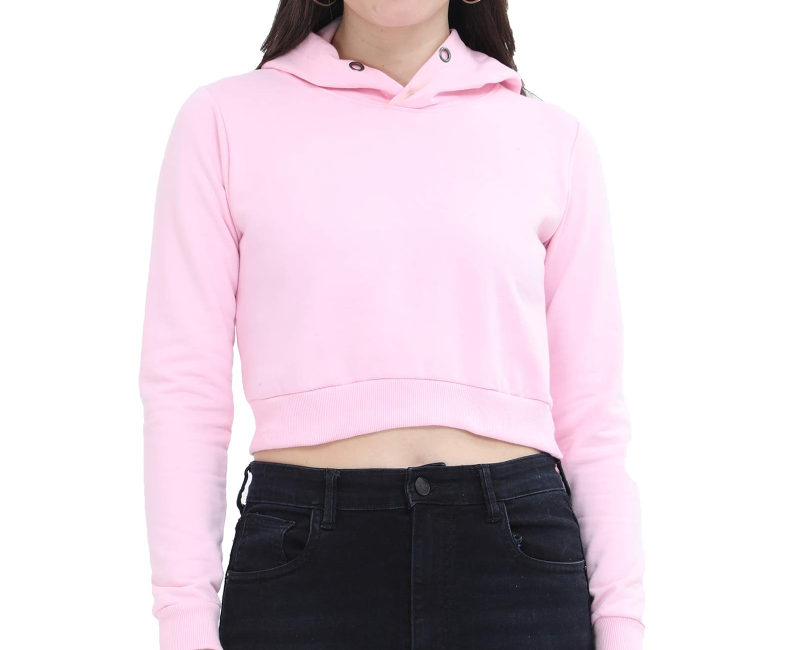 Women's Crop Hoodie