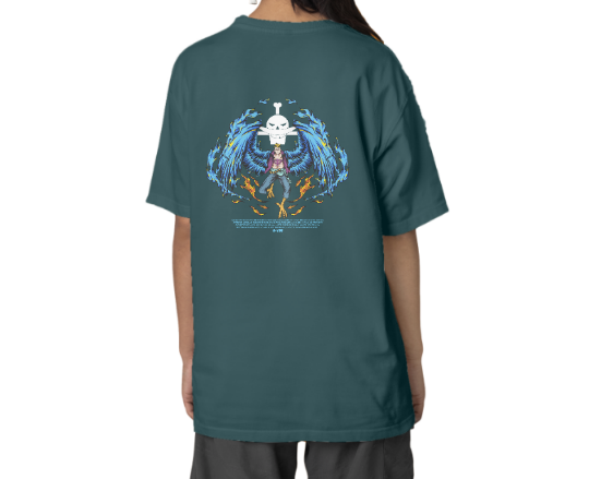 Unisex Oversized One Piece Marco the Phoenix Graphic T-Shirt