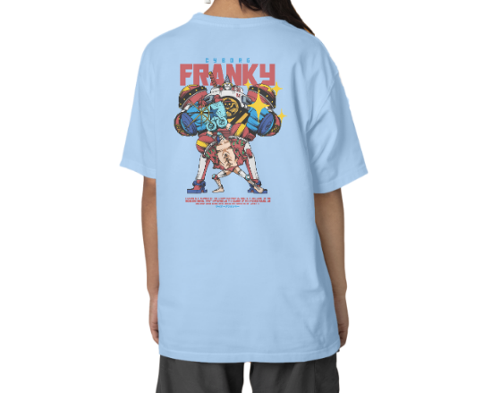 Unisex Oversized One Piece Franky Graphic T-Shirt